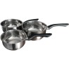 Batterie de cuisine - Tous feux dont induction - Baumalu - Acier inoxy