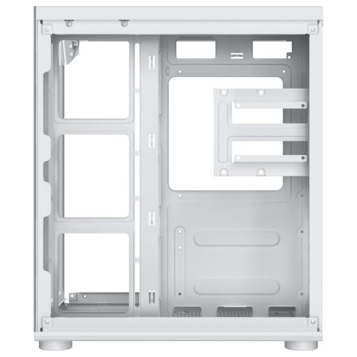 Boîtier PC sans alimentation - XIGMATEK - Aqua Compact Arctic - Cube - Format ATX - 4x120mm A-RGB inclus - Blanc Boîtier PC sans alimentation - XIGMATEK - Aqua Compact Arctic - Cube - Format ATX - 4x120mm A-RGB inclus - Blanc