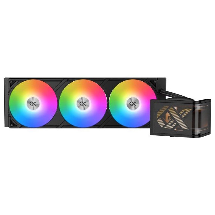 XIGMATEK Connect 360 ULTRA - EN48371 - Watercooling AIO - Ventilateurs 3x 120 mm ARGB - Noir XIGMATEK Connect 360 ULTRA - EN48371 - Watercooling AIO - Ventilateurs 3x 120 mm ARGB - Noir