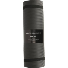 Tapis de Yoga - ENDURANCE - 4 mm - Noir