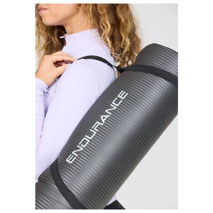 Tapis de Yoga - ENDURANCE - 4 mm - Noir Tapis de Yoga - ENDURANCE - 4 mm - Noir