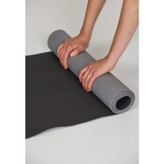 Tapis de Yoga - ENDURANCE - 4 mm - Gris