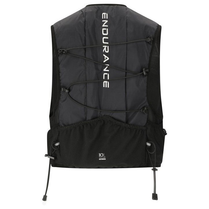 Gilet de Course - ENDURANCE - Genend - Gourdes Souples Inclues - Taille M - Noir Gilet de Course - ENDURANCE - Genend - Gourdes Souples Inclues - Taille M - Noir