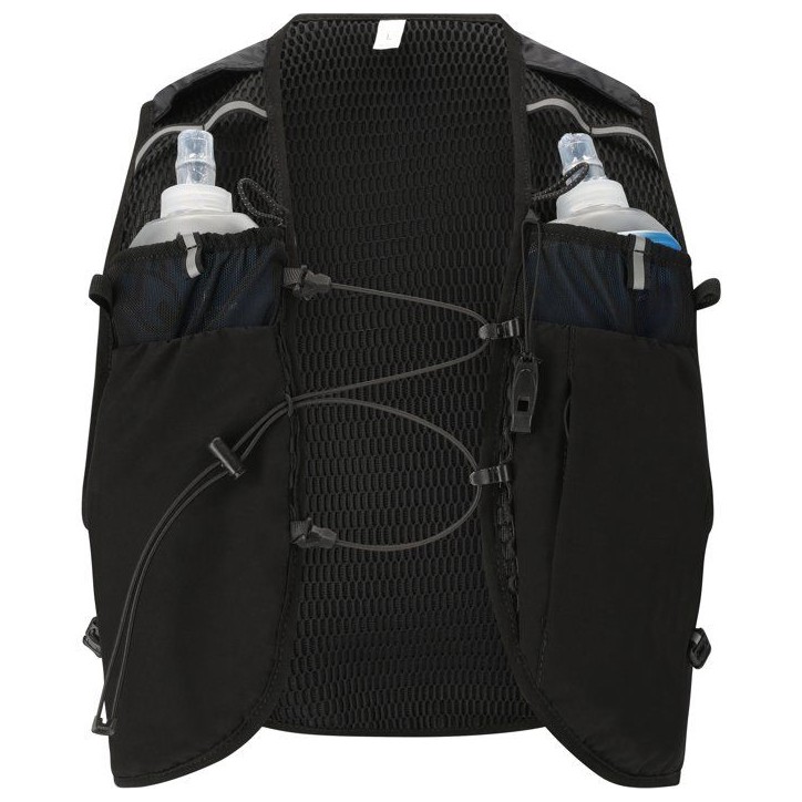 Gilet de Course - ENDURANCE - Genend - Gourdes Souples Inclues - Taille L - Noir Gilet de Course - ENDURANCE - Genend - Gourdes Souples Inclues - Taille L - Noir