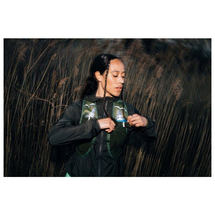 Gilet de Course - ENDURANCE - Genend - Gourdes Souples Inclues - Taille L - Noir Gilet de Course - ENDURANCE - Genend - Gourdes Souples Inclues - Taille L - Noir
