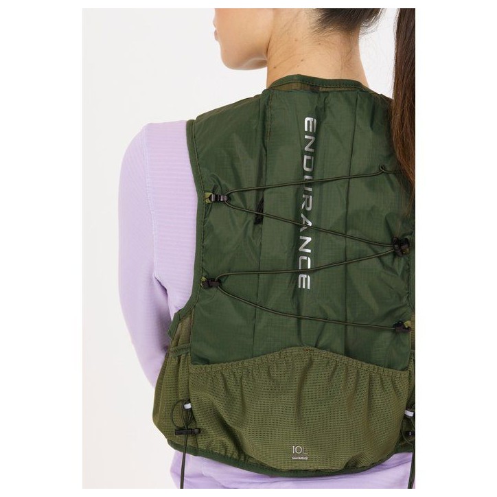 Gilet de Course - ENDURANCE - Genend - Gourdes Souples Inclues - Taille L - Noir Gilet de Course - ENDURANCE - Genend - Gourdes Souples Inclues - Taille L - Noir