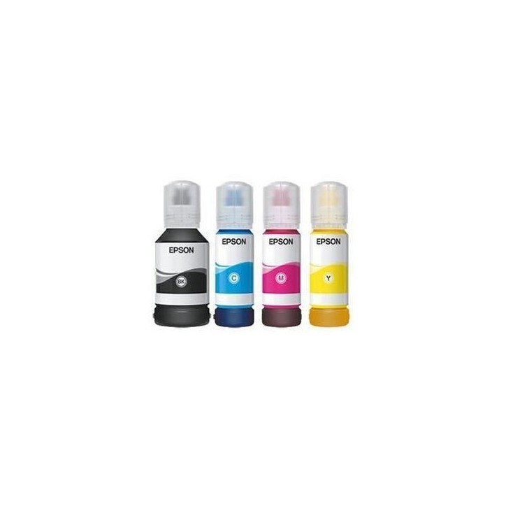 Multipack de 4 Bouteilles d'encre - EPSON - EcoTank 113 - Noir - Jaune - Cyan - Magenta Multipack de 4 Bouteilles d'encre - EPSON - EcoTank 113 - Noir - Jaune - Cyan - Magenta