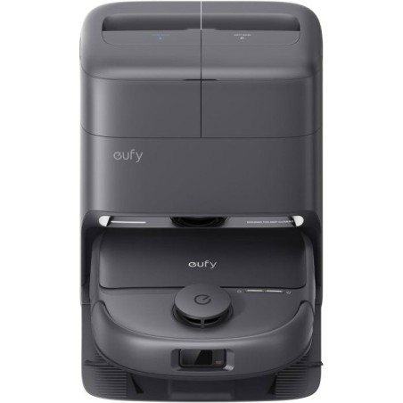 EUFY Omni C28 - Robot Aspirateur Laveur - Rouleau-Serpillere HydroJet autonettoyant - 15000 Pa - Conception Anti-noeud