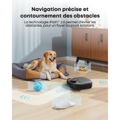 EUFY Omni C28 - Robot Aspirateur Laveur - Rouleau-Serpillere HydroJet