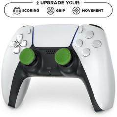Pack de 2 Precision Sports Thumbsticks - STEELSERIES - KontrolFreek - Football Edition - Pour manette Playstation 4 et 5 - Vert