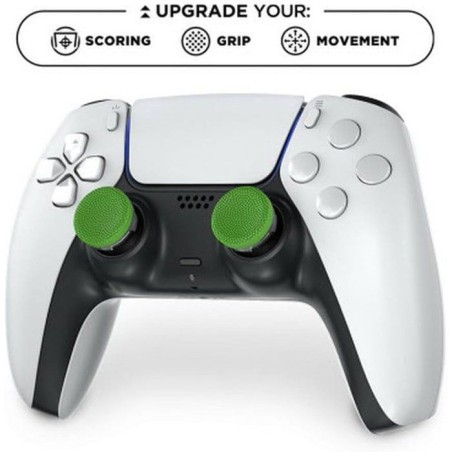 Pack de 2 Precision Sports Thumbsticks - STEELSERIES - KontrolFreek - Football Edition - Pour manette Playstation 4 et 5 - Vert