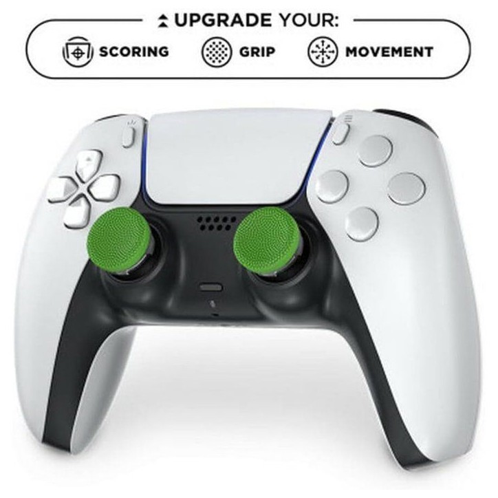 Pack de 2 Precision Sports Thumbsticks - STEELSERIES - KontrolFreek - Football Edition - Pour manette Playstation 4 et 5 - Vert Pack de 2 Precision Sports Thumbsticks - STEELSERIES - KontrolFreek - Football Edition - Pour manette Playstation 4 et 5 - Vert