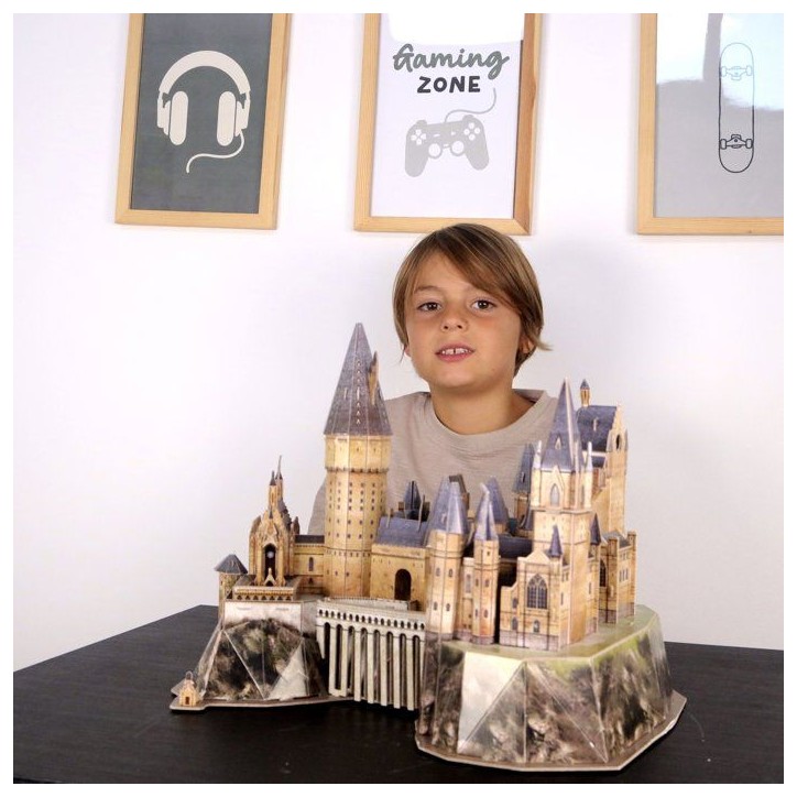 Puzzle 3D - Château de Poudlard - EXPLORA - 540302 - Licence Harry Potter - 197 pieces - Des 8 ans Puzzle 3D - Château de Poudlard - EXPLORA - 540302 - Licence Harry Potter - 197 pieces - Des 8 ans