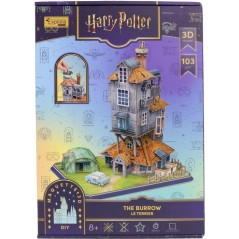 Puzzle 3D - Le Terrier Maison des Weasley - EXPLORA - 540309 - Licence
