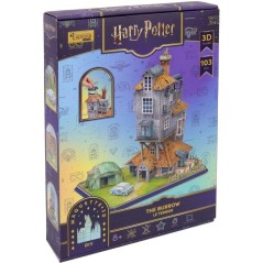 Puzzle 3D - Le Terrier Maison des Weasley - EXPLORA - 540309 - Licence
