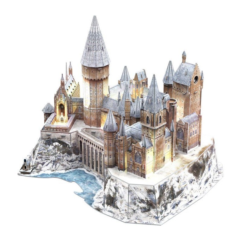 Puzzle 3D - Château de Poudlard lumineux - EXPLORA - 540302 - Licence