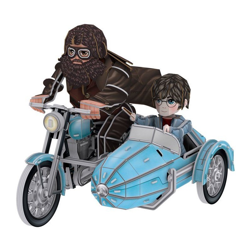 Puzzle 3D - Moto de Hagrid - EXPLORA - 540313 - Licence Harry Potter -