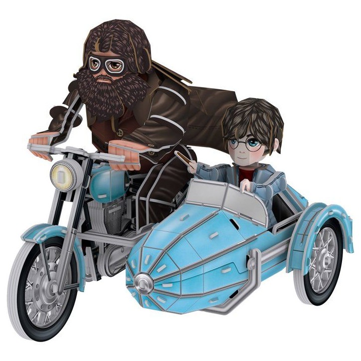Puzzle 3D - Moto de Hagrid - EXPLORA - 540313 - Licence Harry Potter - 192 pieces - Des 8 ans Puzzle 3D - Moto de Hagrid - EXPLORA - 540313 - Licence Harry Potter - 192 pieces - Des 8 ans