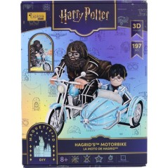 Puzzle 3D - Moto de Hagrid - EXPLORA - 540313 - Licence Harry Potter - 192 pieces - Des 8 ans