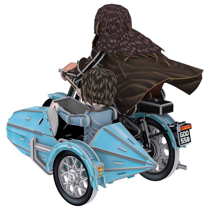 Puzzle 3D - Moto de Hagrid - EXPLORA - 540313 - Licence Harry Potter - 192 pieces - Des 8 ans Puzzle 3D - Moto de Hagrid - EXPLORA - 540313 - Licence Harry Potter - 192 pieces - Des 8 ans