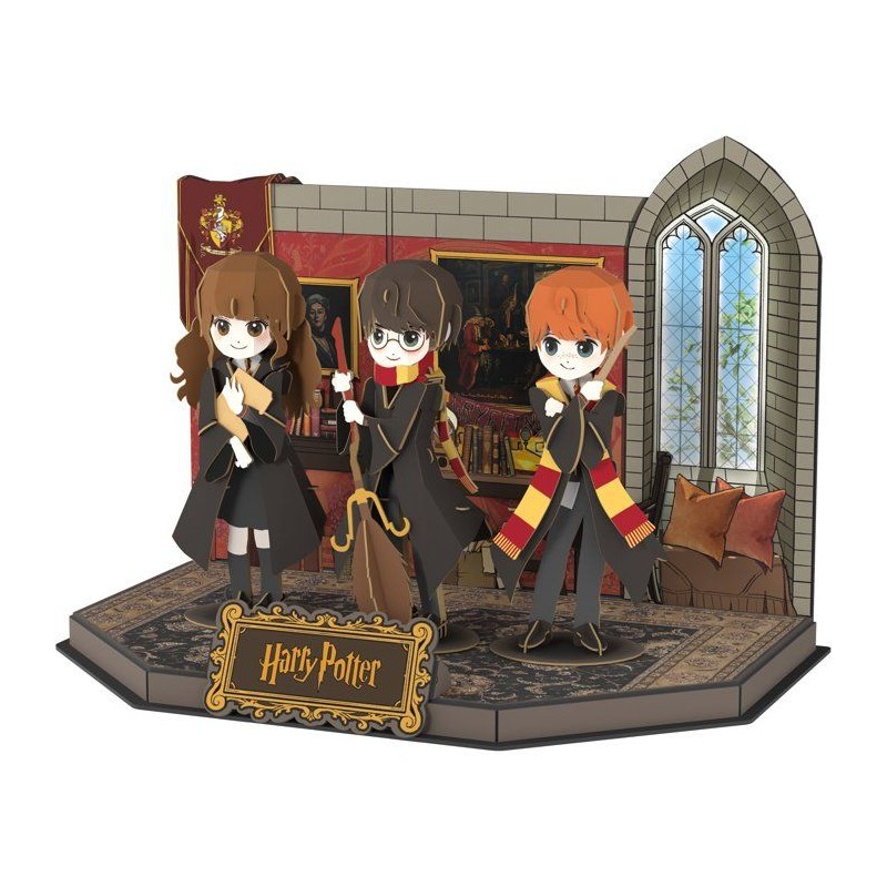 Puzzle 3D - Salle commune Gryffondor - EXPLORA - 540315 - Licence Harr