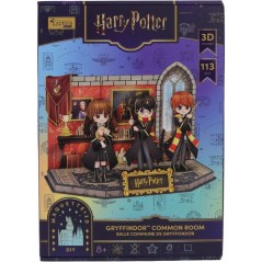 Puzzle 3D - Salle commune Gryffondor - EXPLORA - 540315 - Licence Harr