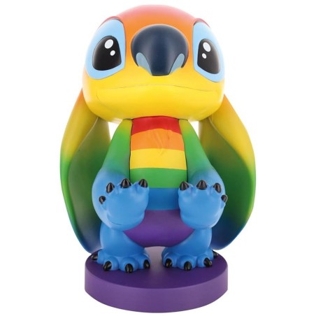 Figurine Disney Stitch Rainbow - EXQUISITE GAMING - Cable Guys - Suppo