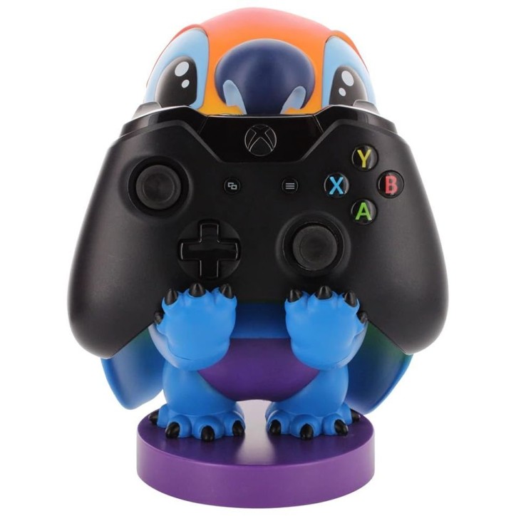Figurine Disney Stitch Rainbow - EXQUISITE GAMING - Cable Guys - Support écouteurs, smartphone ou petit accessoire - 20 cm Figurine Disney Stitch Rainbow - EXQUISITE GAMING - Cable Guys - Support écouteurs, smartphone ou petit accessoire - 20 cm