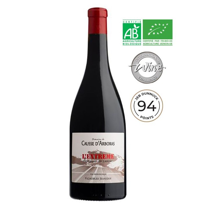 Domaine de Causse d'Arboras L'Extreme 2023 Terrasses du Larzac - Vin rouge de Languedoc - Bio