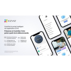 Kit moteur de portail coulissant - EZVIZ - HG2 600 Pro - Connecté - J
