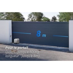 Kit moteur de portail coulissant - EZVIZ - HG2 600 Pro - Connecté - J