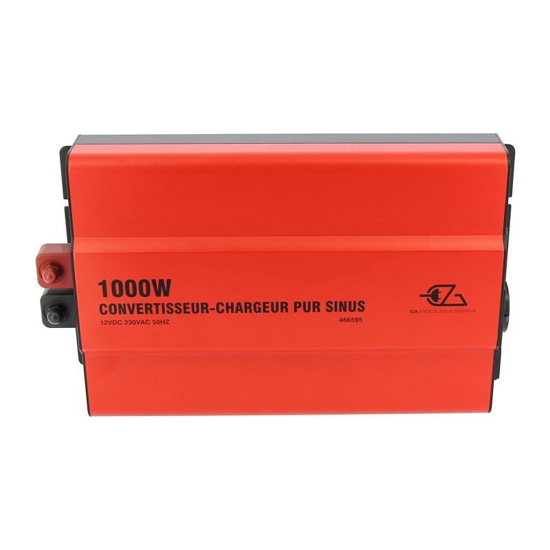 Convertisseur-chargeur - EZA - Pur Sinus 1000 W - Onde sinusoidale pur