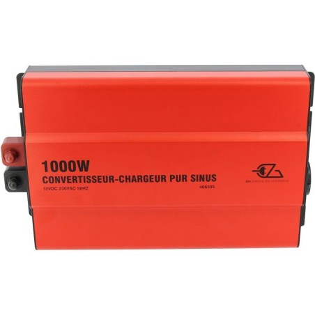 Convertisseur-chargeur - EZA - Pur Sinus 1000 W - Onde sinusoidale pur