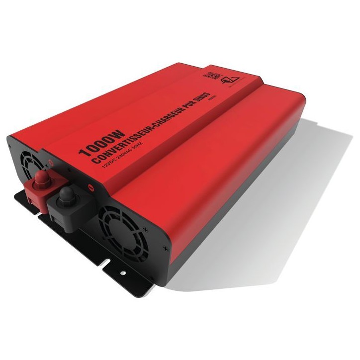 Convertisseur-chargeur - EZA - Pur Sinus 1000 W - Onde sinusoidale pure - Chargeur 20 A - MPS automatique - Commande déportée Convertisseur-chargeur - EZA - Pur Sinus 1000 W - Onde sinusoidale pure - Chargeur 20 A - MPS automatique - Commande déportée