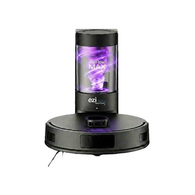 Robot aspirateur laveur - EZICLEAN AirFlow MAX - LIDAR connecté avec
