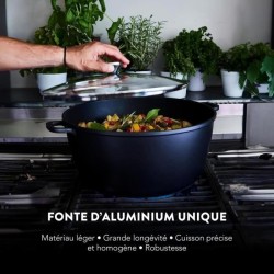 Mijoteuse haute - BAUMALU - 384942 - Intérieur céramique - Avec couv