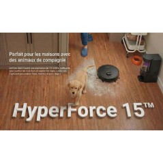 Robot aspirateur laveur - EZICLEAN AirFlow MAX - LIDAR connecté avec