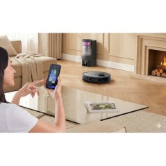 Robot aspirateur laveur - EZICLEAN AirFlow MAX - LIDAR connecté avec