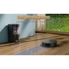 Robot aspirateur laveur - EZICLEAN CyberFlow MAX - GYROSMART connecté