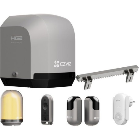 Kit de motorisation de portail connecté - EZVIZ - HG2 400 - Pour port