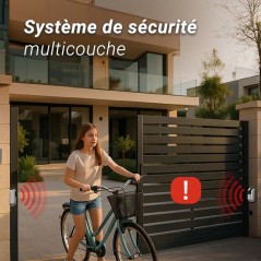 Kit de motorisation de portail connecté - EZVIZ - HG2 400 - Pour port