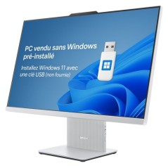 PC Tout-en-un LENOVO IdeaCentre AIO 27IRH9 | Sans Windows - 27 FHD - Core i3-1315U - 16 Go - 512 Go - Clavier + Souris sans fil