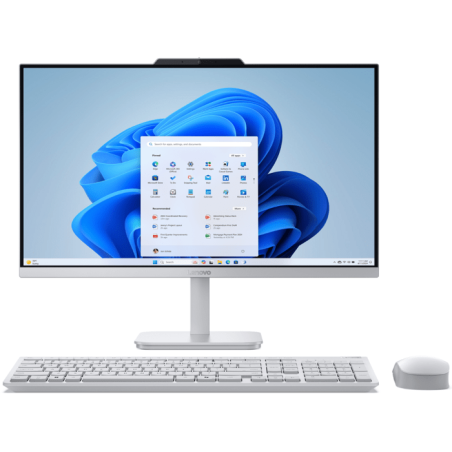 PC Tout-en-un LENOVO Lenovo A100 | Windows 11 - 24 FHD - Intel N100 -