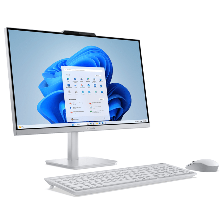 PC Tout-en-un LENOVO Lenovo A100 | Windows 11 - 24 FHD - Intel N100 - RAM 8 Go - SSD 256 Go - Clavier + Souris sans fil PC Tout-en-un LENOVO Lenovo A100 | Windows 11 - 24 FHD - Intel N100 - RAM 8 Go - SSD 256 Go - Clavier + Souris sans fil