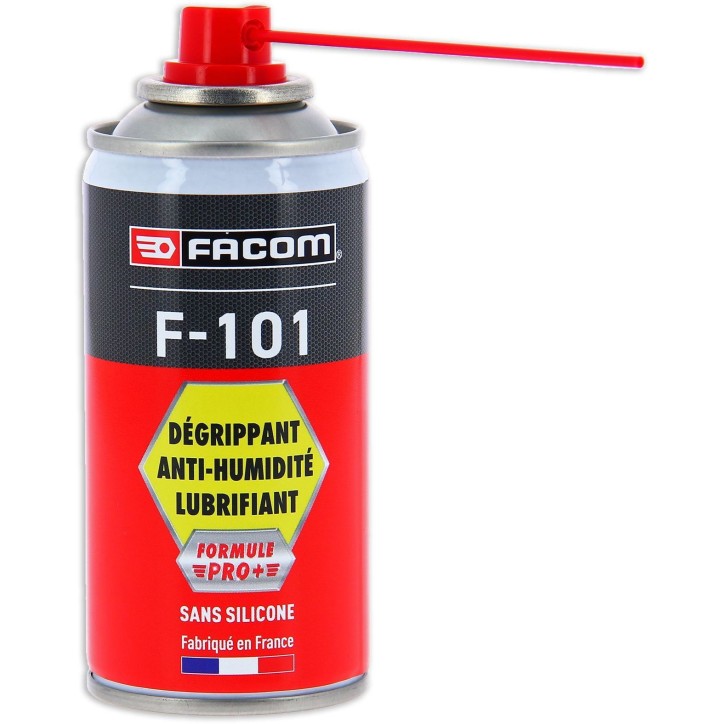 Dégrippant-Lubrifiant Anti-Humidité F-101 - FACOM - Formule Pro+ - Diffuseur - 150 ml