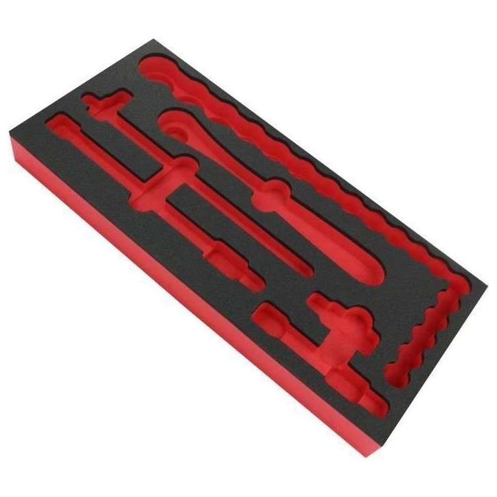 Plateau mousse vide pour module FACOM - PM.MODS1A - Module pour douilles 6 pans de 10 a 32mm Plateau mousse vide pour module FACOM - PM.MODS1A - Module pour douilles 6 pans de 10 a 32mm