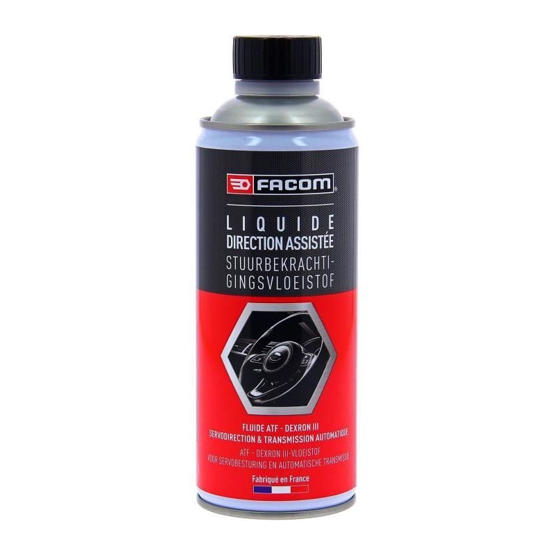 FACOM Liquide de direction - Performant - Rouge - 500 ml