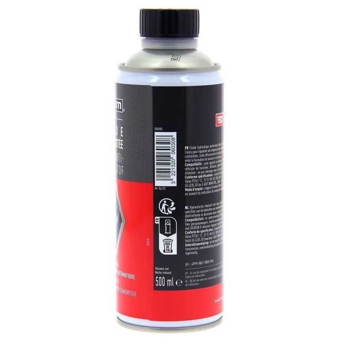 FACOM Liquide de direction - Performant - Rouge - 500 ml FACOM Liquide de direction - Performant - Rouge - 500 ml