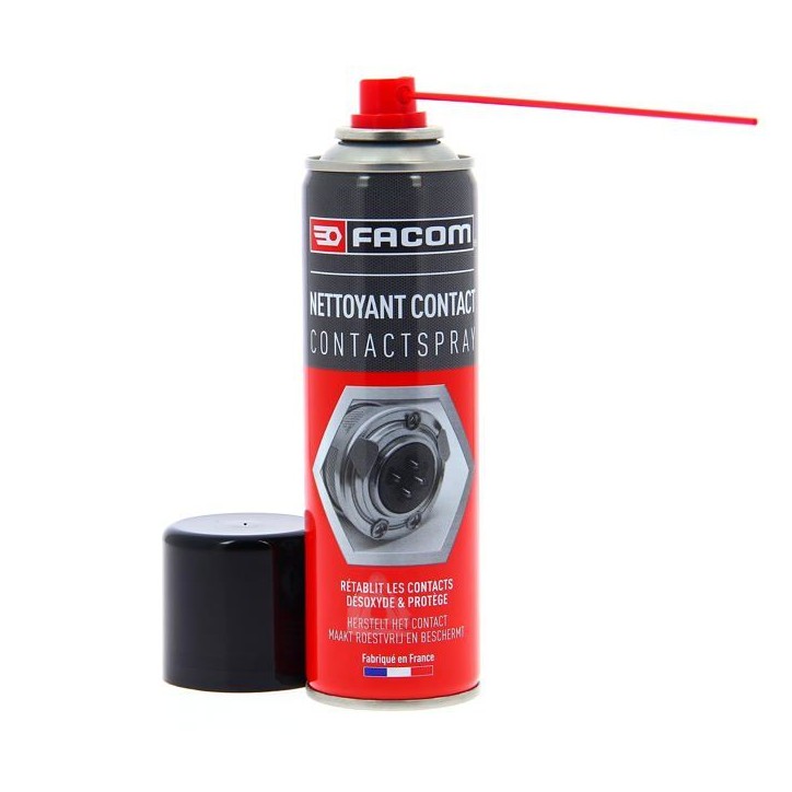 FACOM Nettoyant contact - Tuyau prolongateur - Aérosol - 250 ml FACOM Nettoyant contact - Tuyau prolongateur - Aérosol - 250 ml