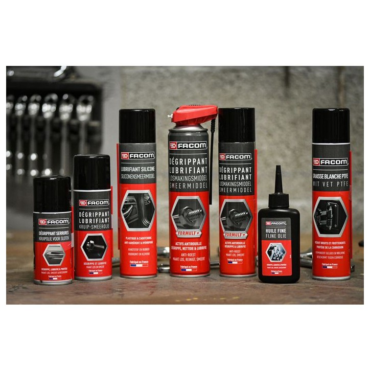 FACOM Dégrippant lubrifiant - Multi usages - 300 ml FACOM Dégrippant lubrifiant - Multi usages - 300 ml